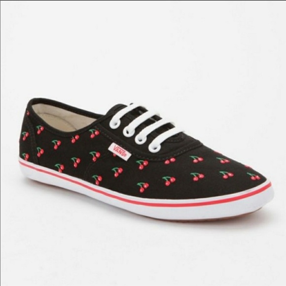 vans shoes cherry